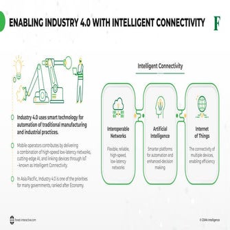 Industry 4.0 - Enabling Intelligent Connectivity
