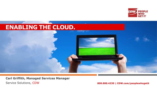 Making Sense of the Cloud