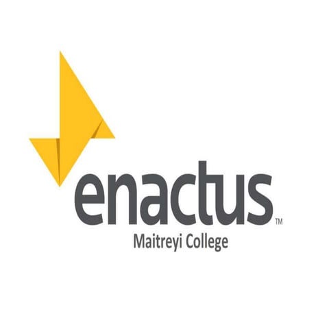 Enactus Maitreyi 2015-16 Orientation