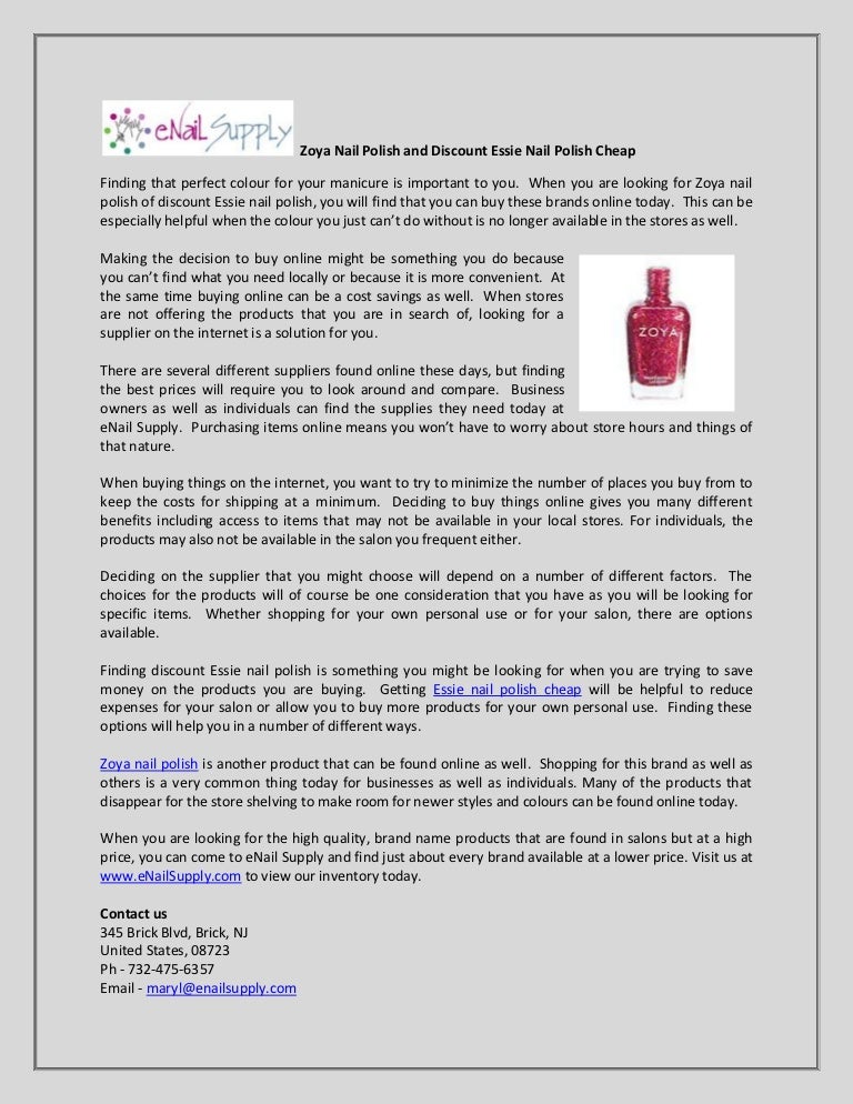 cheap nail polish online
