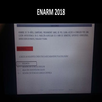 Enarm 2018 (51-100) | PPTX