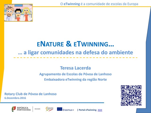 eNature & eTwinning… a ligar comuni...