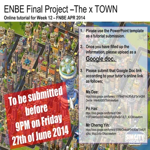 Enbe fp online tutorial (lim joe onn)