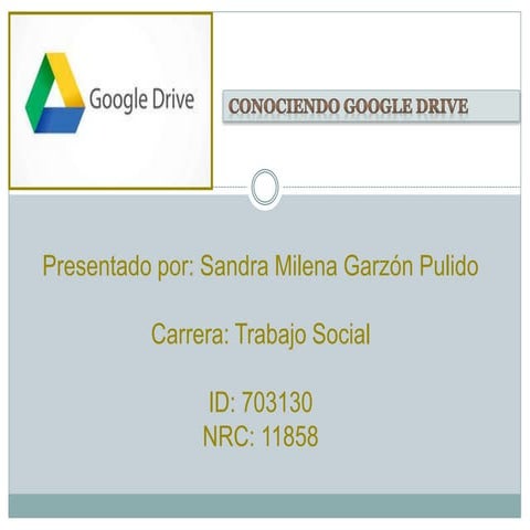 Conociento Google Drive 
