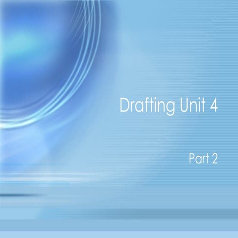 Enc1101 Drafting Unit 4 Part 2