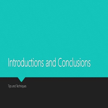 ENC 1101 Introductions and Conclusions(1).pptx