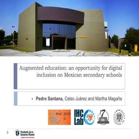 Augmented Education: an Opportunity for Digital Inclusion on Mexican Secondar...