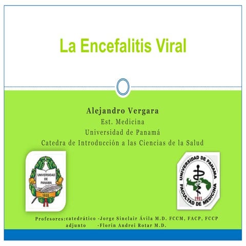 Encefalitis Viral UP Med