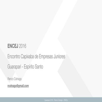 Encontro Capixaba de Empresas Juniores 2016