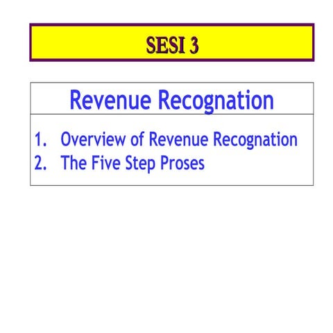 revenue recognation berdasarkan psak 23 dan 34