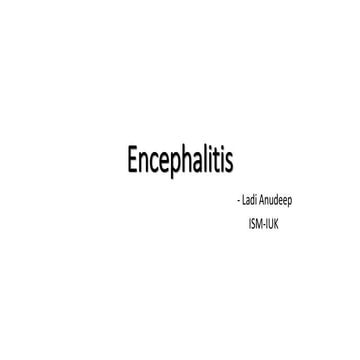Encephalitis