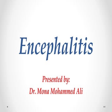 Encephalitis 