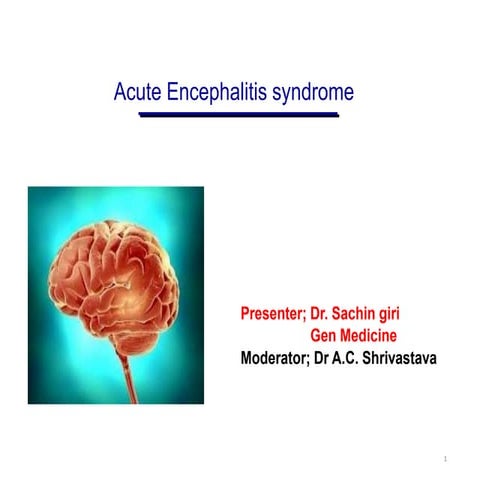 Encephalitis ppt