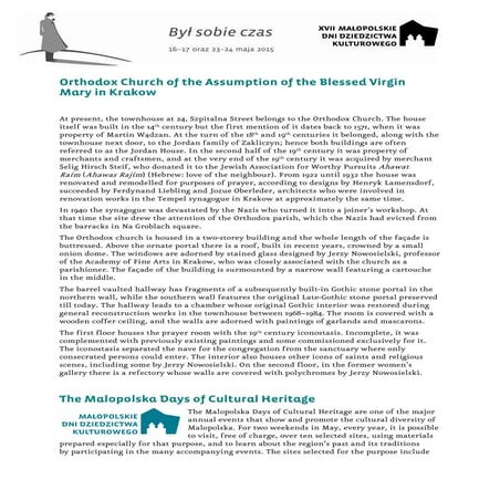 CERKIEW PRAWOSŁAWNA PW. ZAŚNIĘCIA NMP W KRAKOWIE: "Orthodox Church of the Ass...