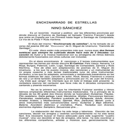 Enchinarrado de estrellas disco libro bueno