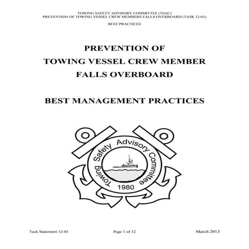 TSAC Fall Prevention Best Practices