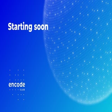 Encode polkadot club   event 2, intro to polkadot