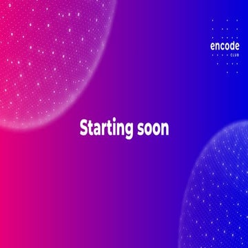 Encode polkadot hack intro event
