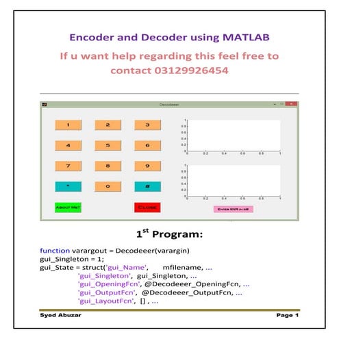 Encoder + decoder | PDF