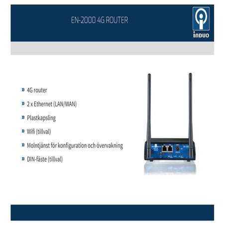 Encore Networks 4G-routrar EN-2000 och EN-4000