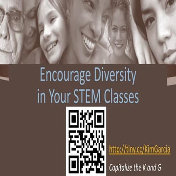 Encouraging Diversity In Your STEM Classes