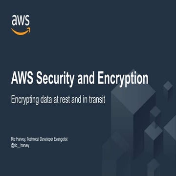 AWS Security and Encryption
