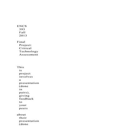 1 IDS 403 Final Project Part Two Guidelines and Rubric | DOCX