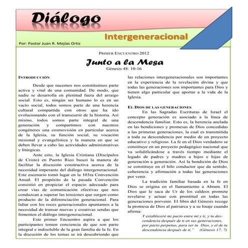 Escuela Biblica de Verano 2012