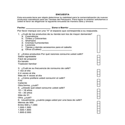 Encuesta