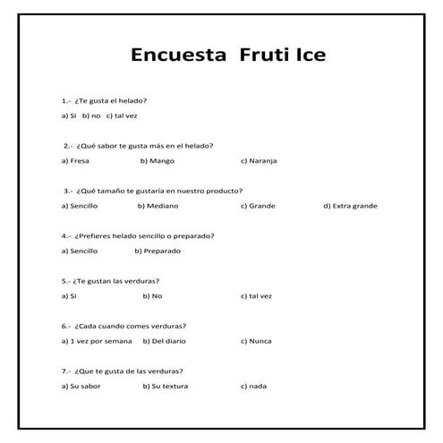 Encuestafrutiice
