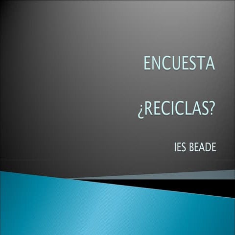 Encuesta ies beade