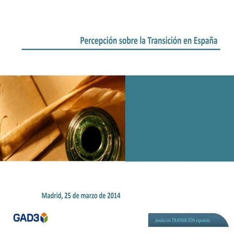 Encuesta Transición española 01 2014