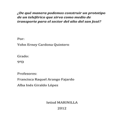 Encuetas al alto del san jose