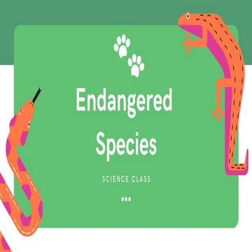 Endangered Species
