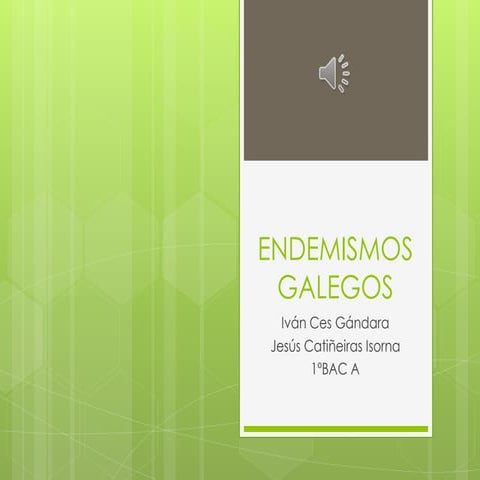 Endemismos galegos (Definitivo)
