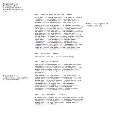 Ender's Game script | DOCX