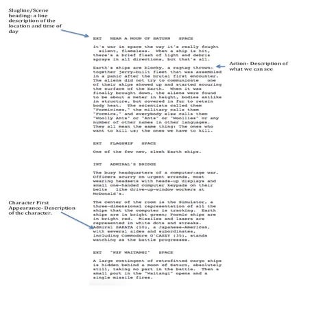 Ender's Game script | DOCX