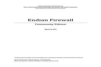 Endian firewall
