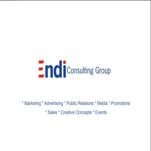 Endi consulting group 2012