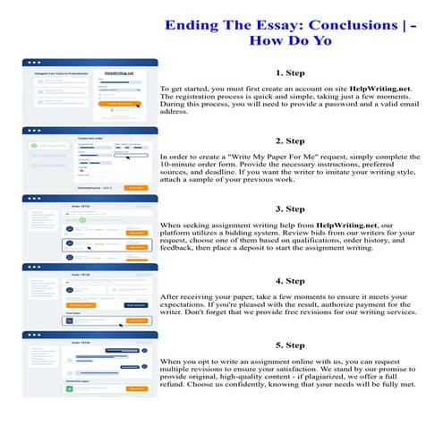 Ending The Essay Conclusions - How Do Yo