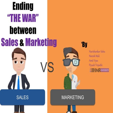 Ending the war between sales and marketing marketing