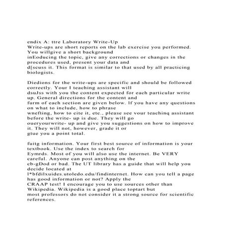 endix A ttre Laboratory Write-UpWrite-ups are short reports.docx