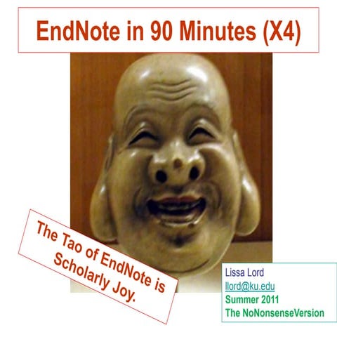 EndNote X4 (Beginning)