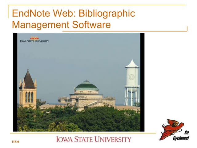 EndNote Web Workshop Fall 2010