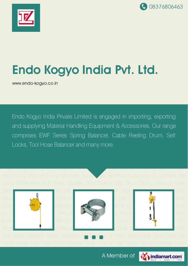 Spring Balancer by Endo kogyoindiapvtltd