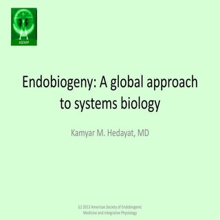 Endobiogeny.systems theory
