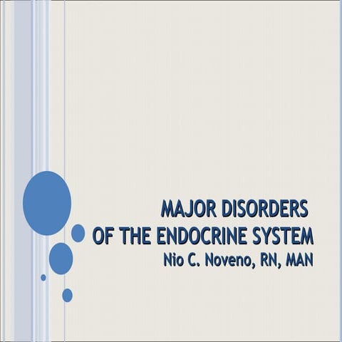 Endocrine Disorders