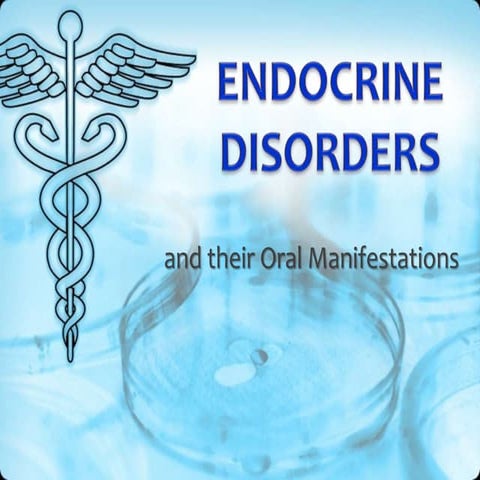 Endocrine disorders