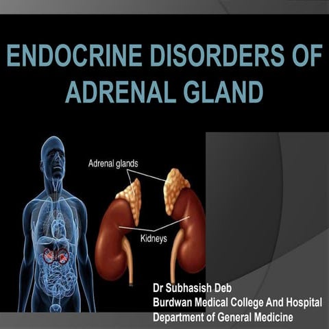 Endocrine disorders of adrenal gland