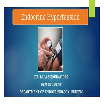 Endocrine hypertension